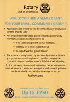 Small Community Grant Details